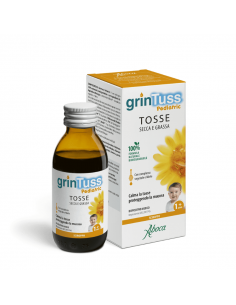 Grintuss Pediatric sciroppo per bambini contro la tosse secca e